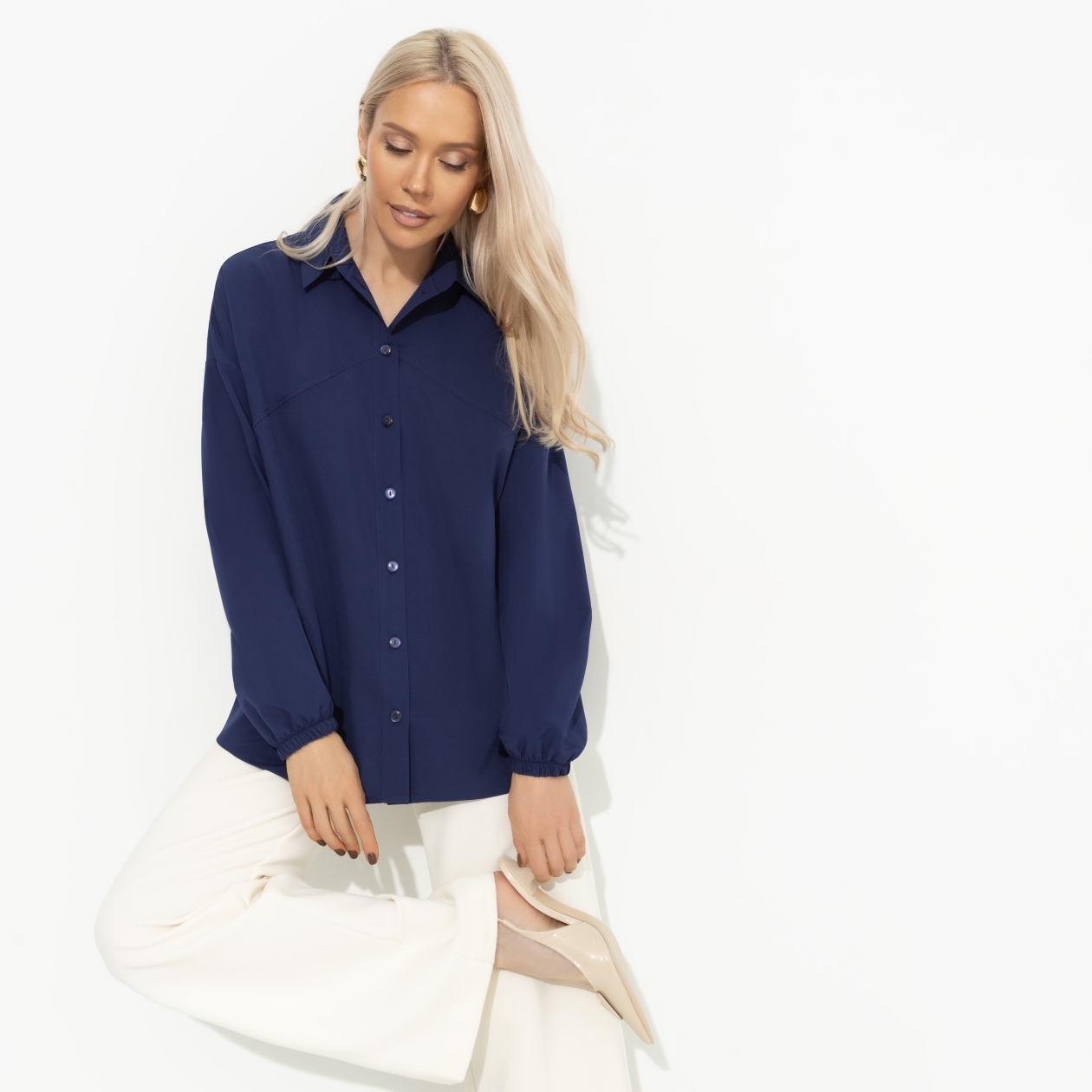 Блуза Когда мода – это ты (dark). Состав: 