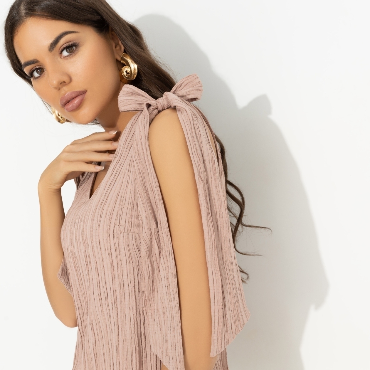 Ты мой идеал (коричневый). Купить женский Топ оптом от производителя.