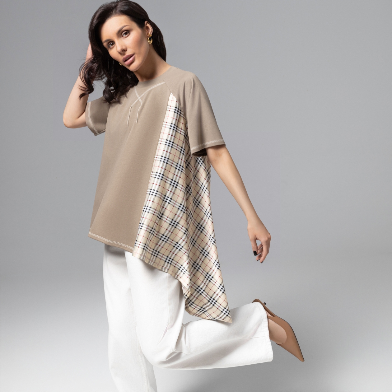 Футболка Автор своей жизни. Состав: 75% полиэстер, 20% вискоза, 5% спандекс