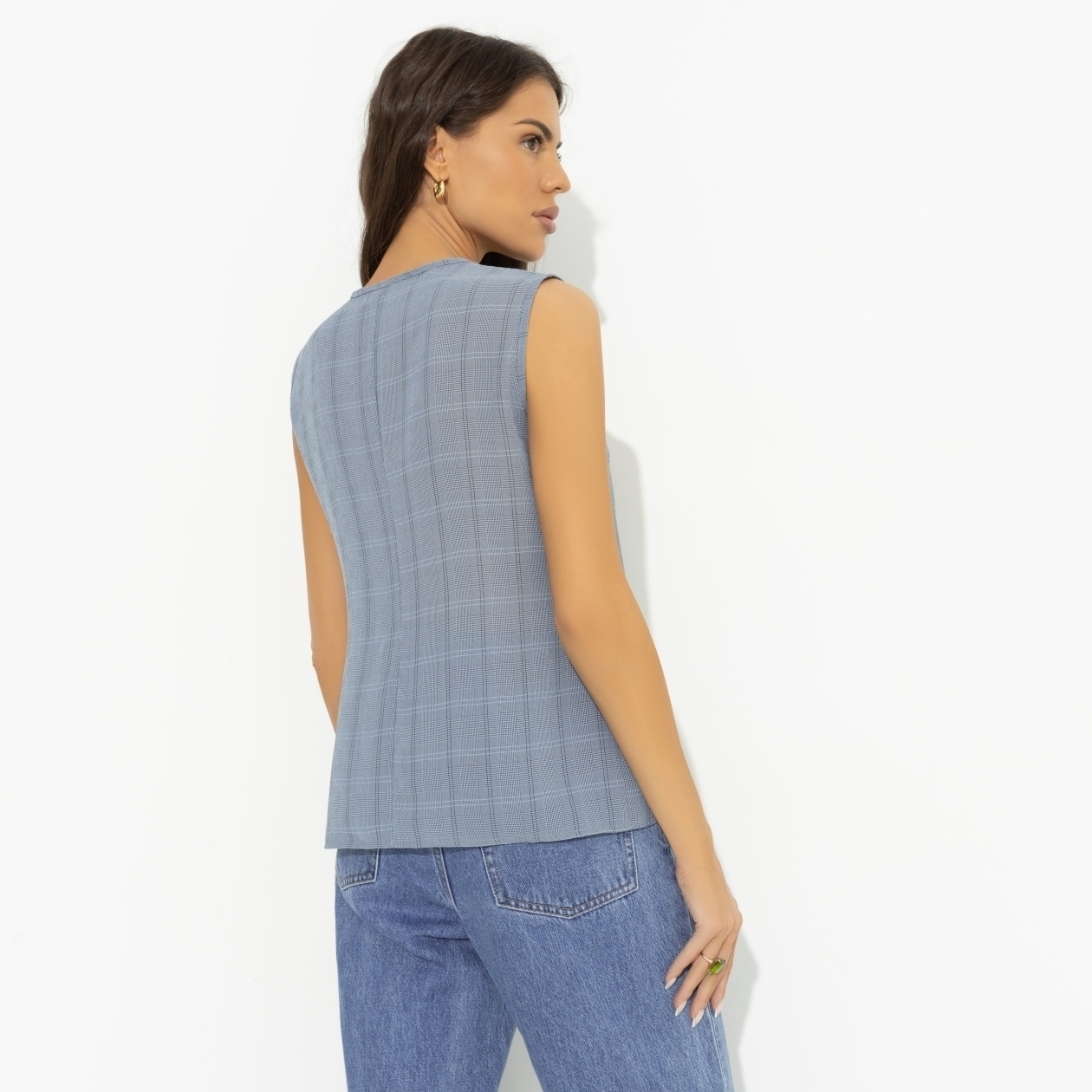 Блуза Легкое настроение (cage). Состав: 100% полиэстер