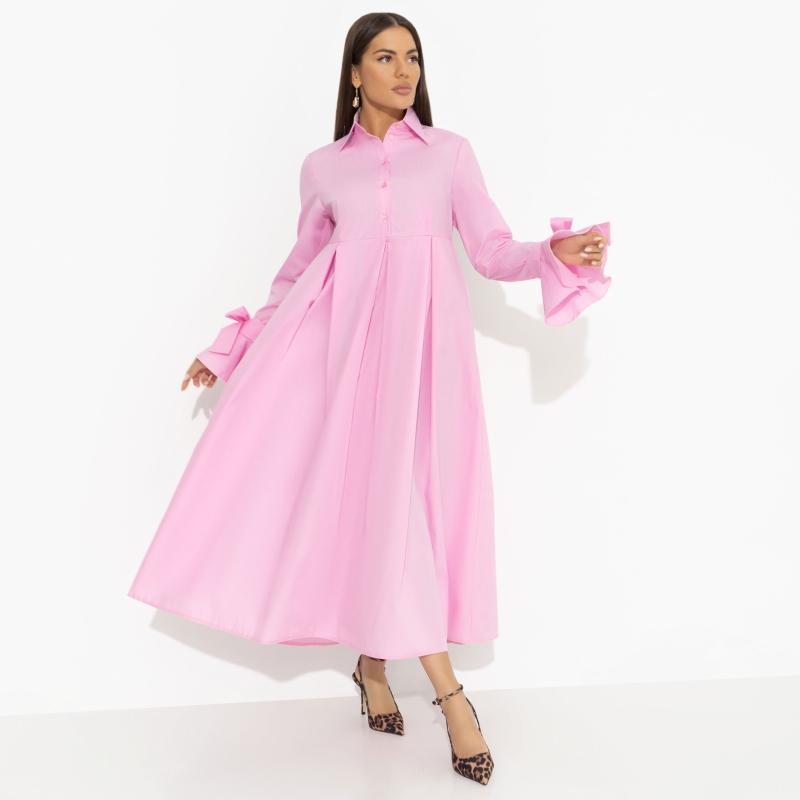 Платье Деликатное искусство. Состав: 65% хлопок, 30% п/э, 5% эластан