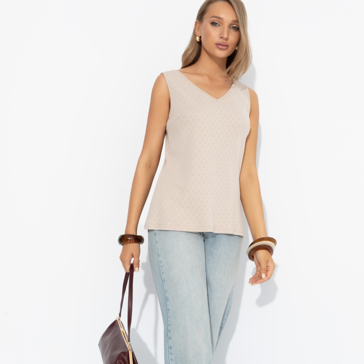 Нежное совершенство (nude). Купить женский Топ оптом от производителя.