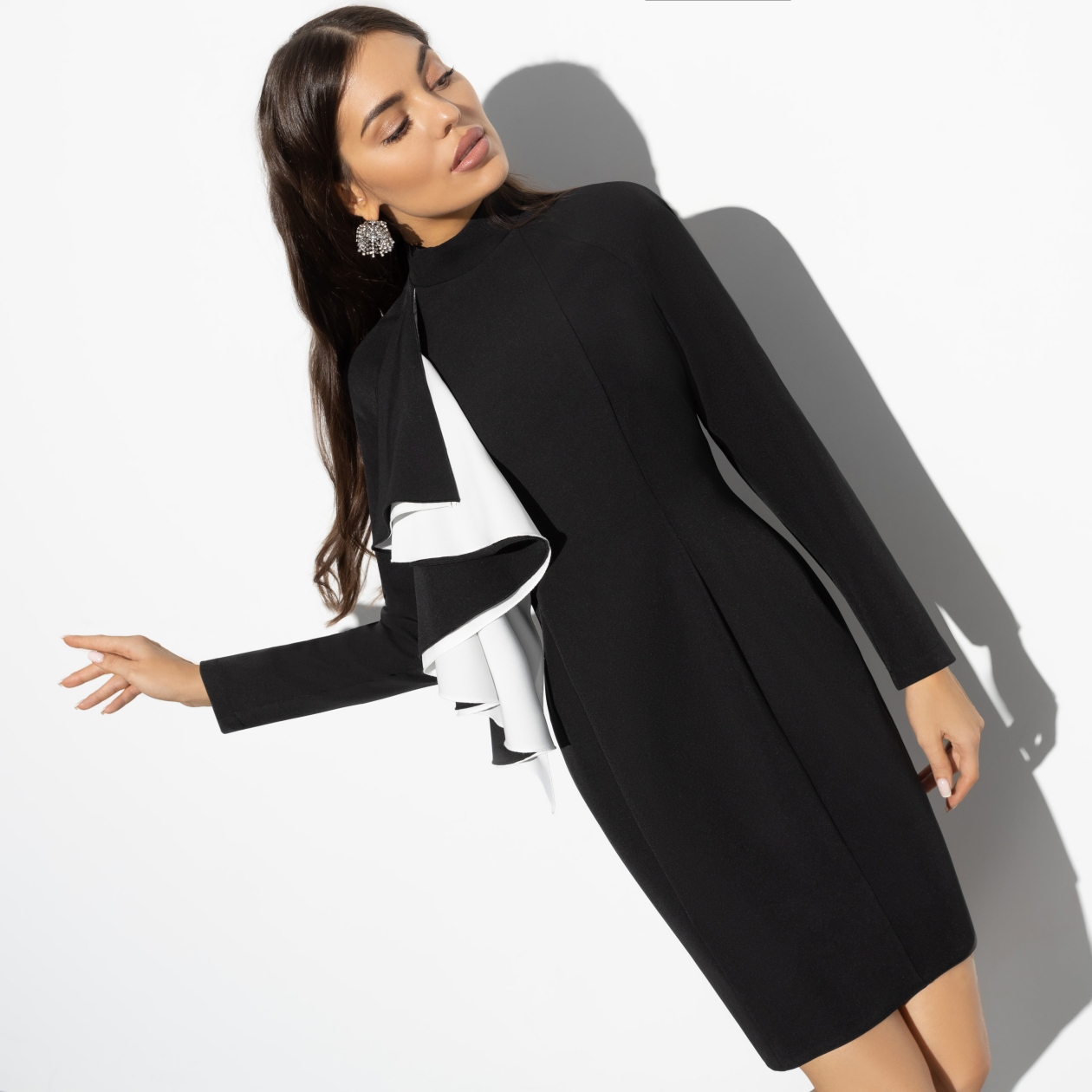 Платье Прирожденная актриса. Состав: 95% п/э, 5% эластан