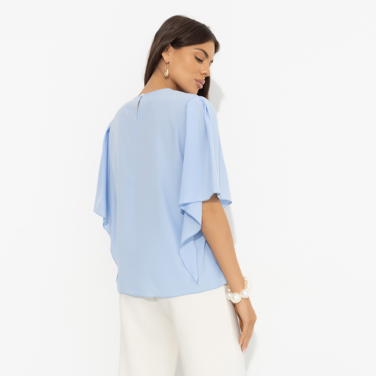 Блуза Значение моды (new). Состав: 95% полиэстер, 5% эластан