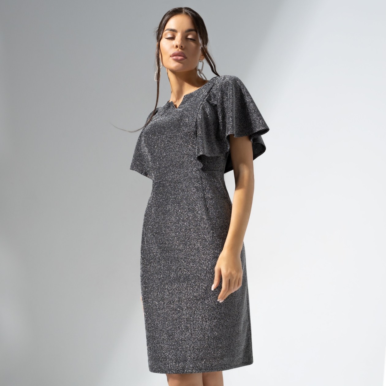 Платье В праздничном сиянии (radiance). Состав: 95% полиэстер, 5% эластан