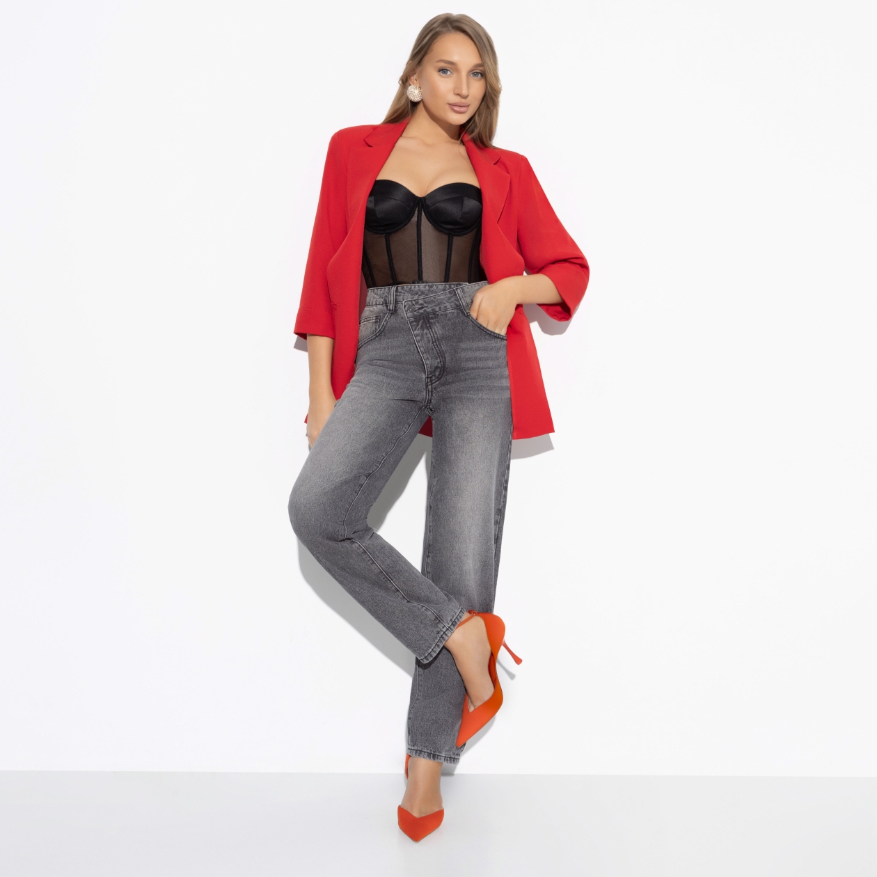 Rome (grey, с косой застежкой). Состав: 100% хлопок