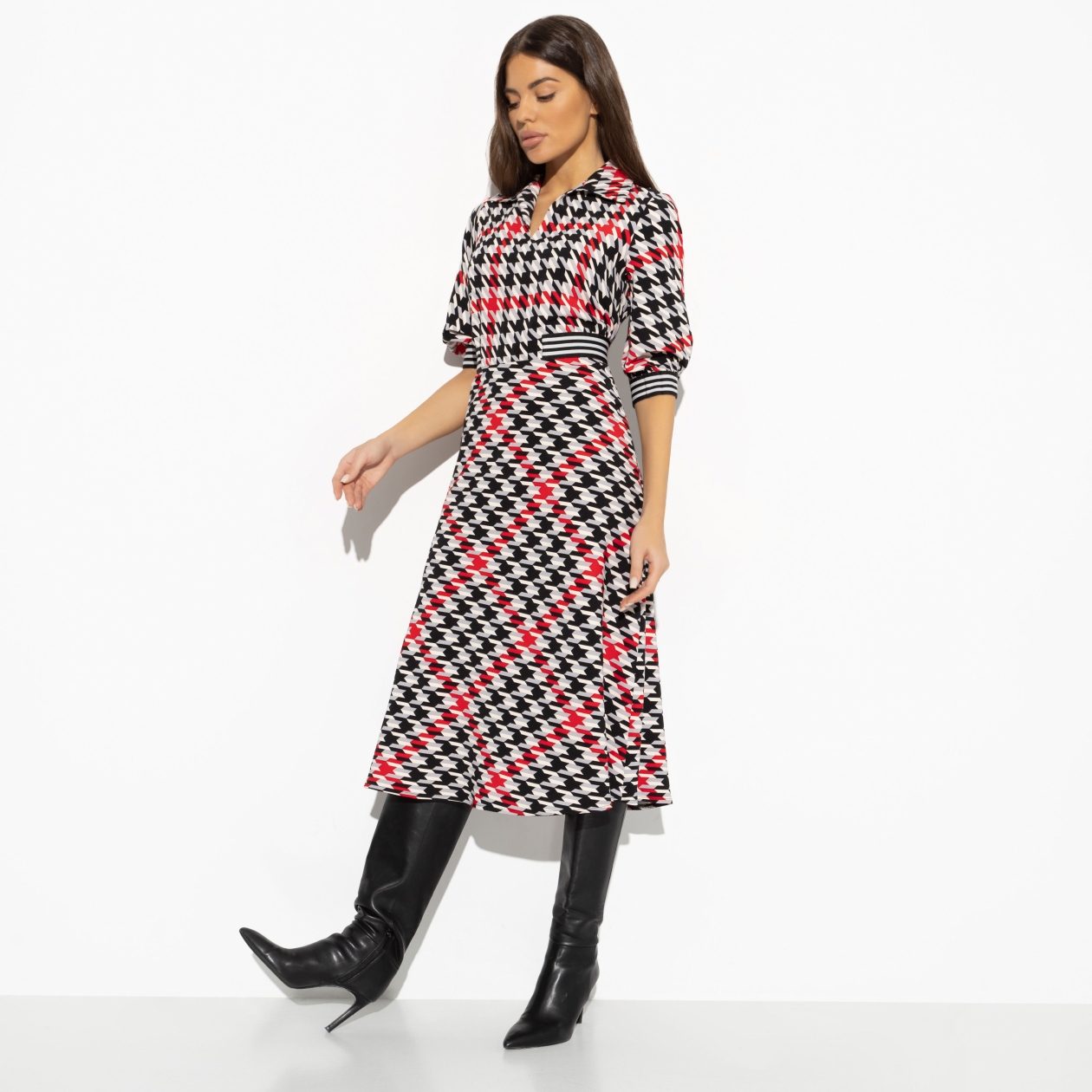 Платье Увлечься вмиг (new). Состав: 95% п/а, 5% спандекс