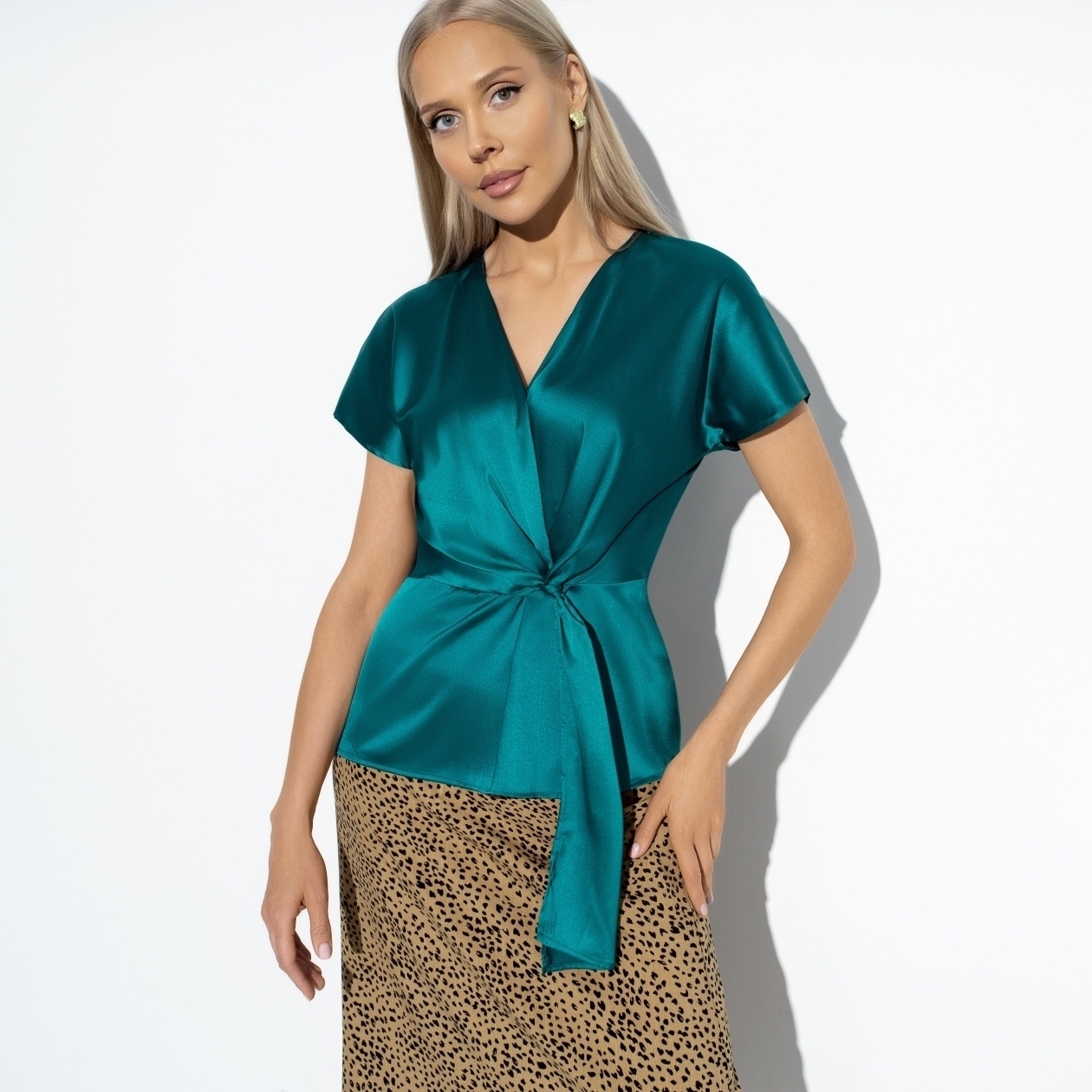 Блуза Откройся желаниям. Состав: 97% полиэстер, 3% спандекс