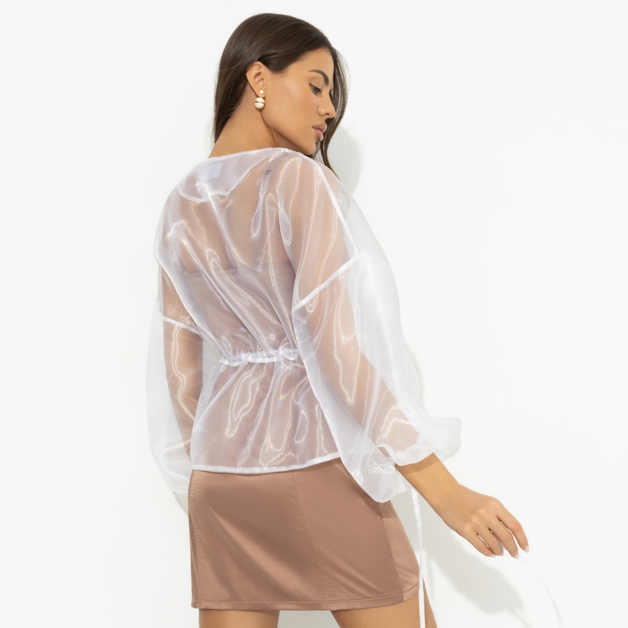 Жакет Вершина восхищения (белая). Состав: 100% полиэстер