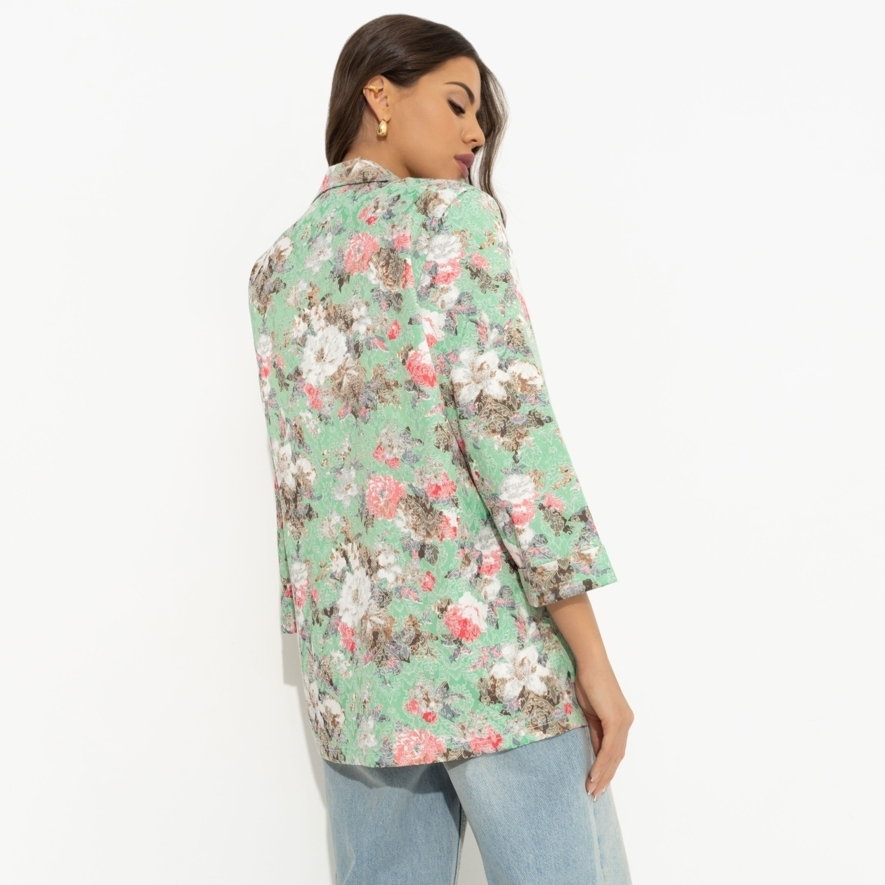 Жакет Всемирное признание (green). Состав: 100% хлопок