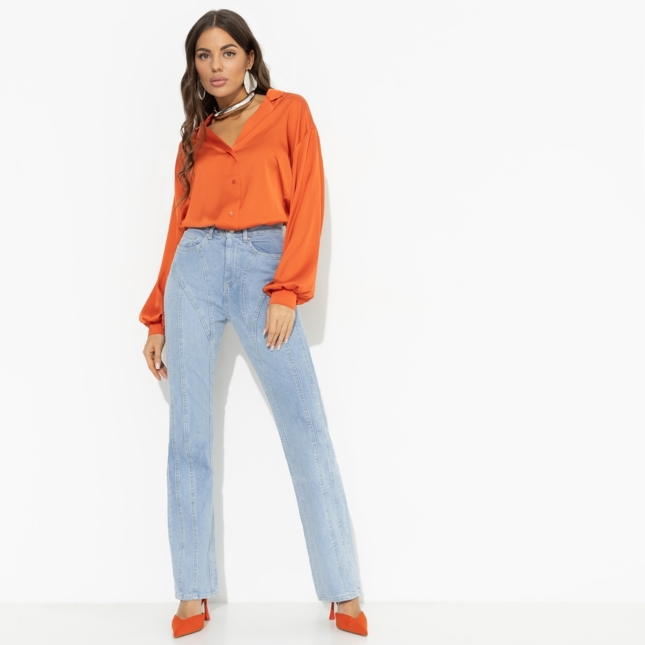 New York (light blue). Состав: 99% хлопок, 1% эластан