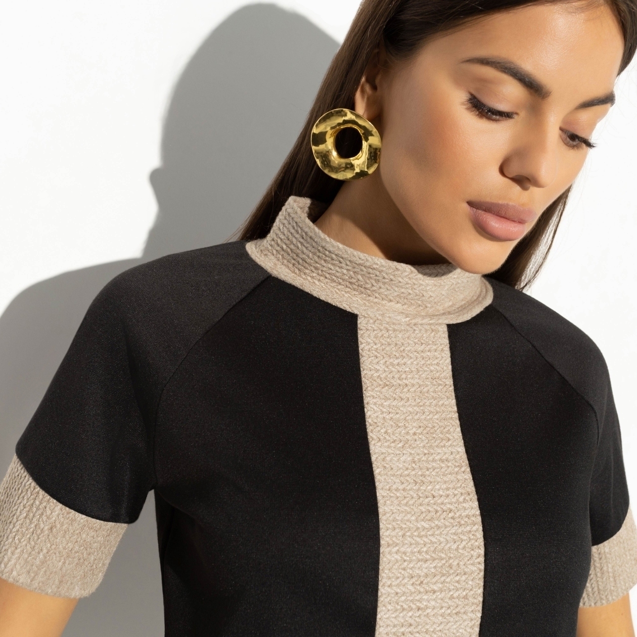 Водолазка Отражение чувств. Состав: 65% п/э, 30% вискоза, 5% эластан