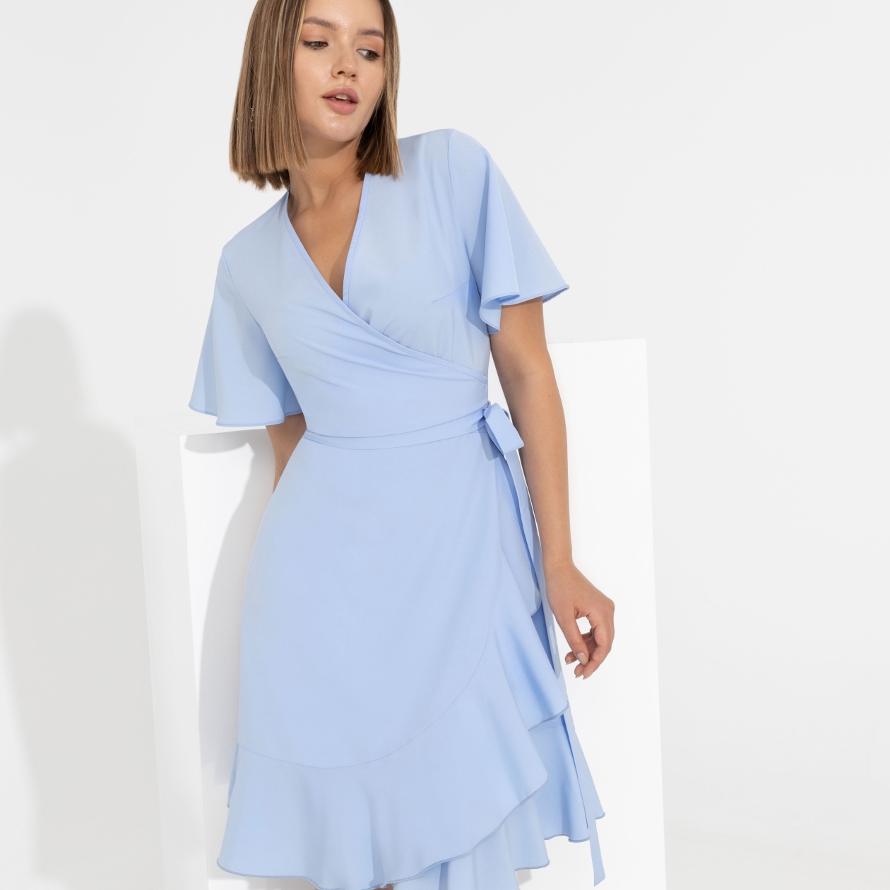 Платье Будни прекрасного (элегант). Состав: 65% п/э, 30% вискоза, 5% эластан