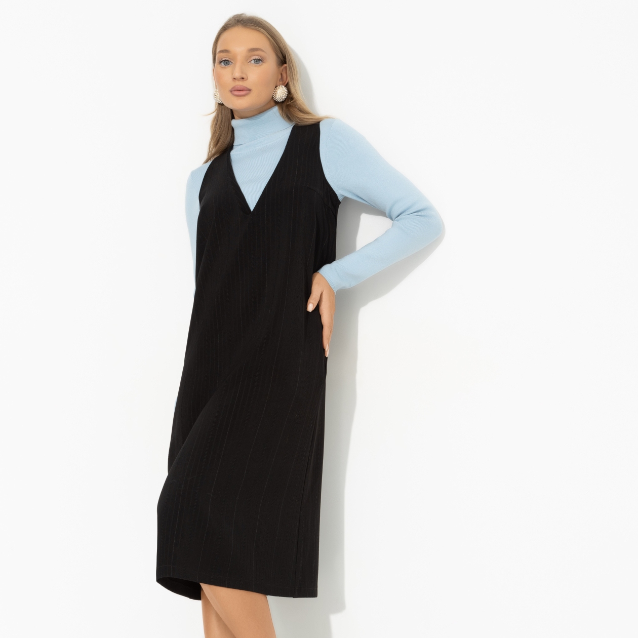 Сарафан Красота за бортом! (new). Состав: 92% полиэстер, 6% вискоза, 2% спандекс