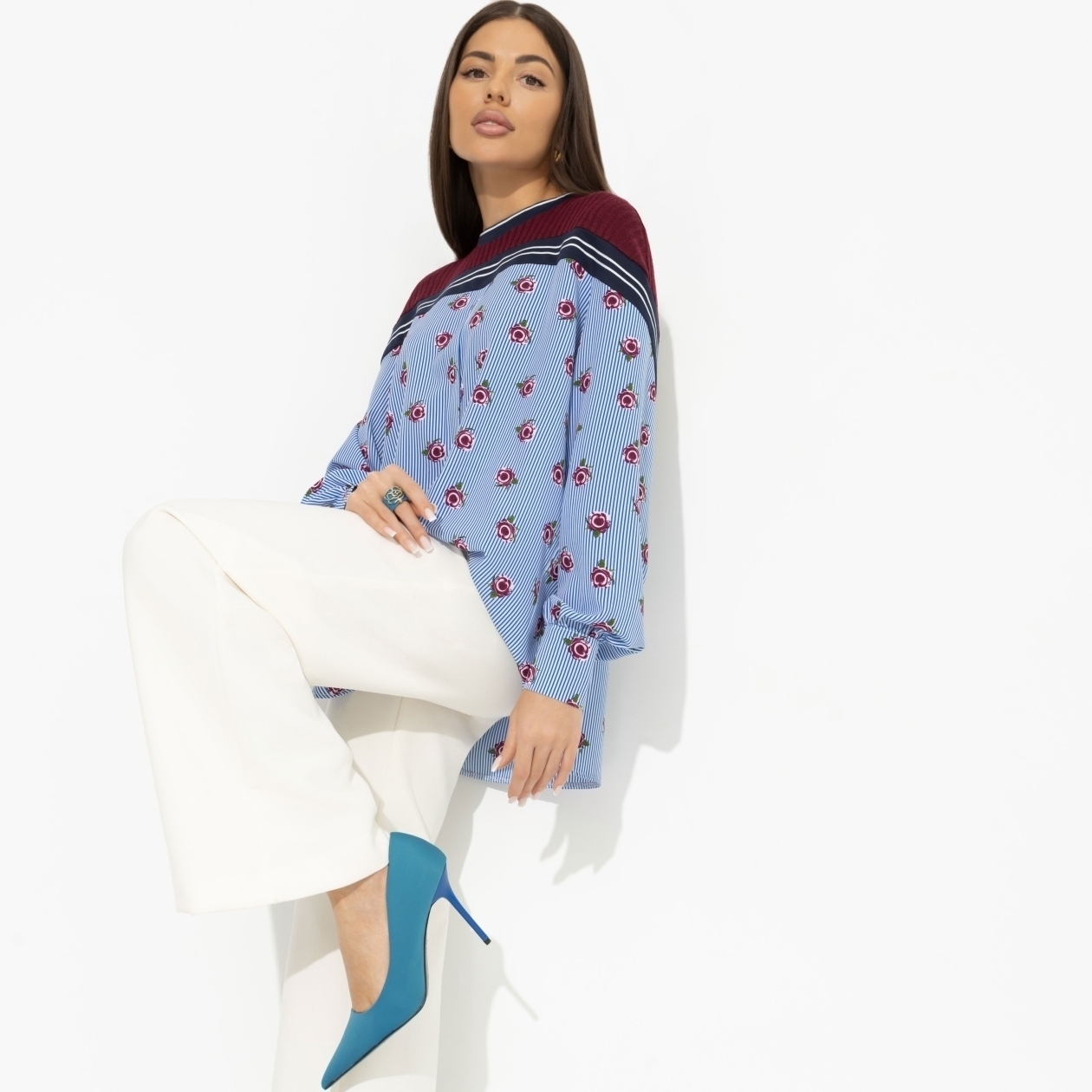 Всплеск эмоций (new). Состав: 85% п/э, 10% вискоза, 3% эластан, 2% нейлон