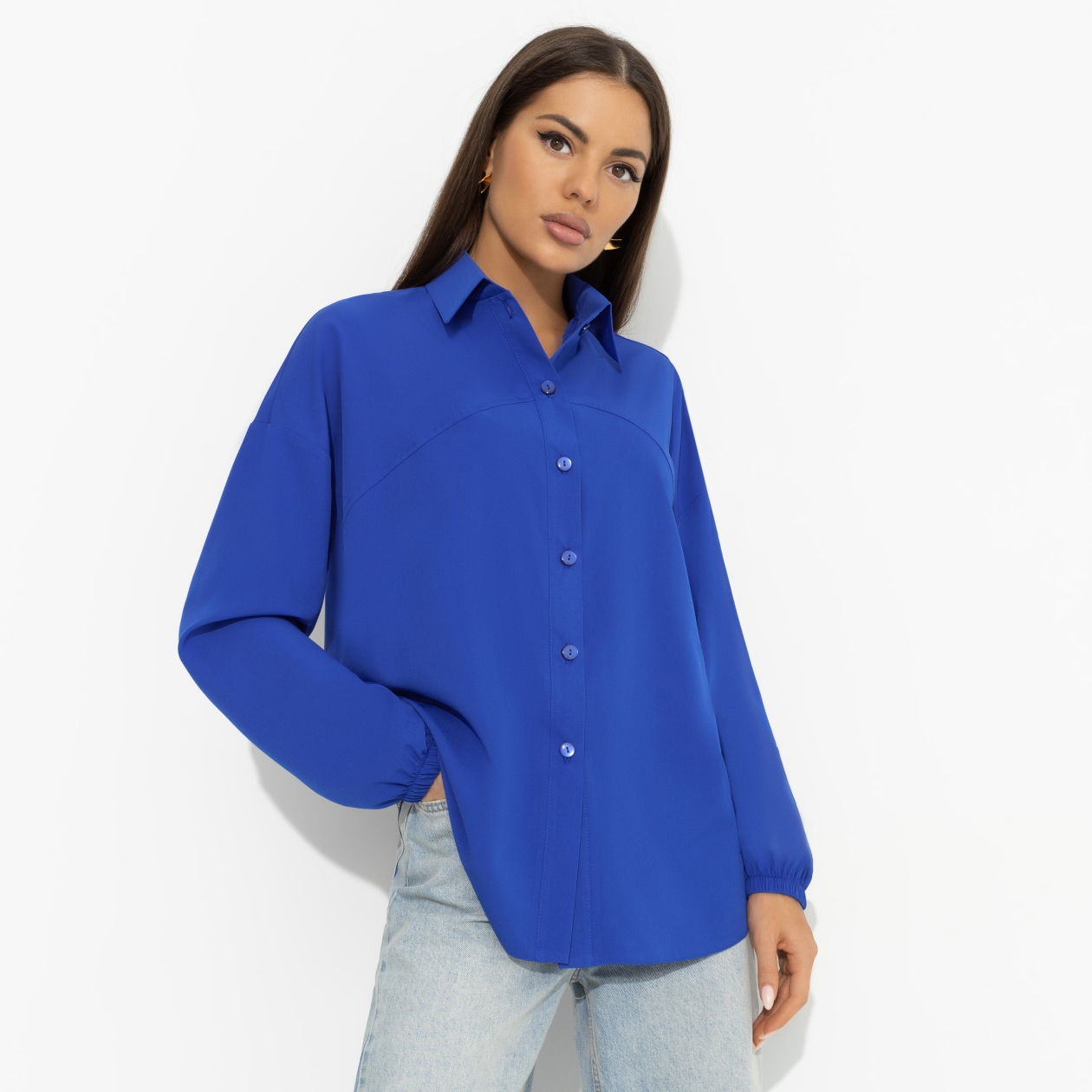 Блуза Когда мода – это ты. Состав: 95% полиэстер, 5% эластан