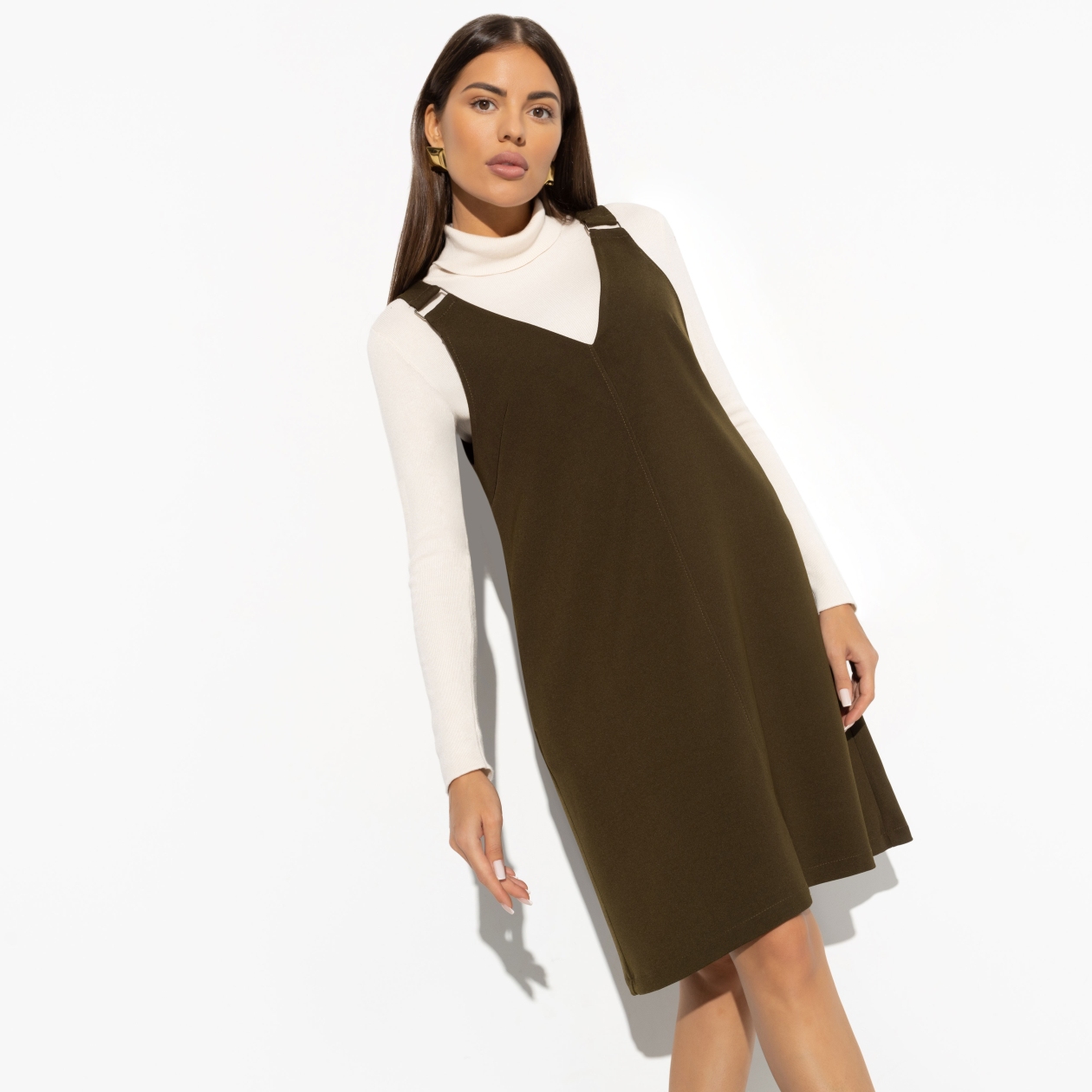 Сарафан Просто космос (elegant). Состав: 60% полиэстер, 37% вискоза, 3% спандекс