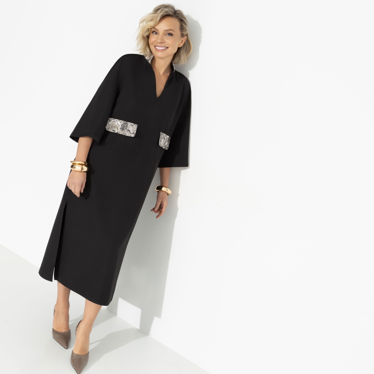 Платье Деловая леди (new). Состав: 95% полиэстер, 5% эластан