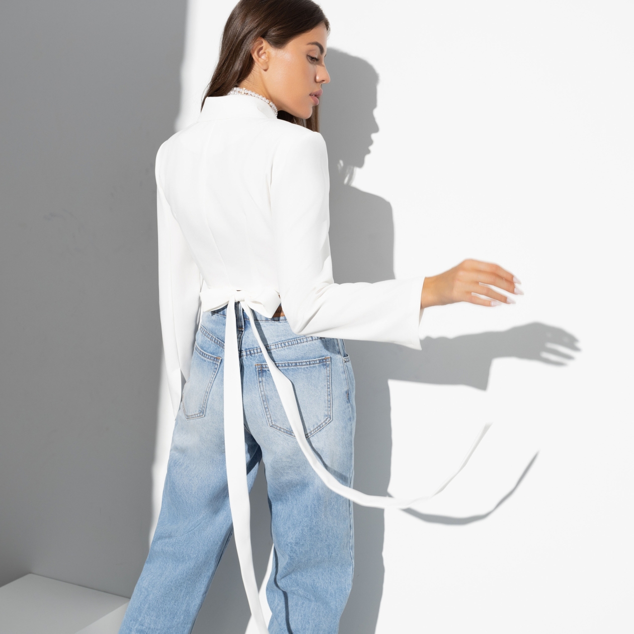 Жакет Стильная сенсация. Состав: 95% п/э, 5% эластан