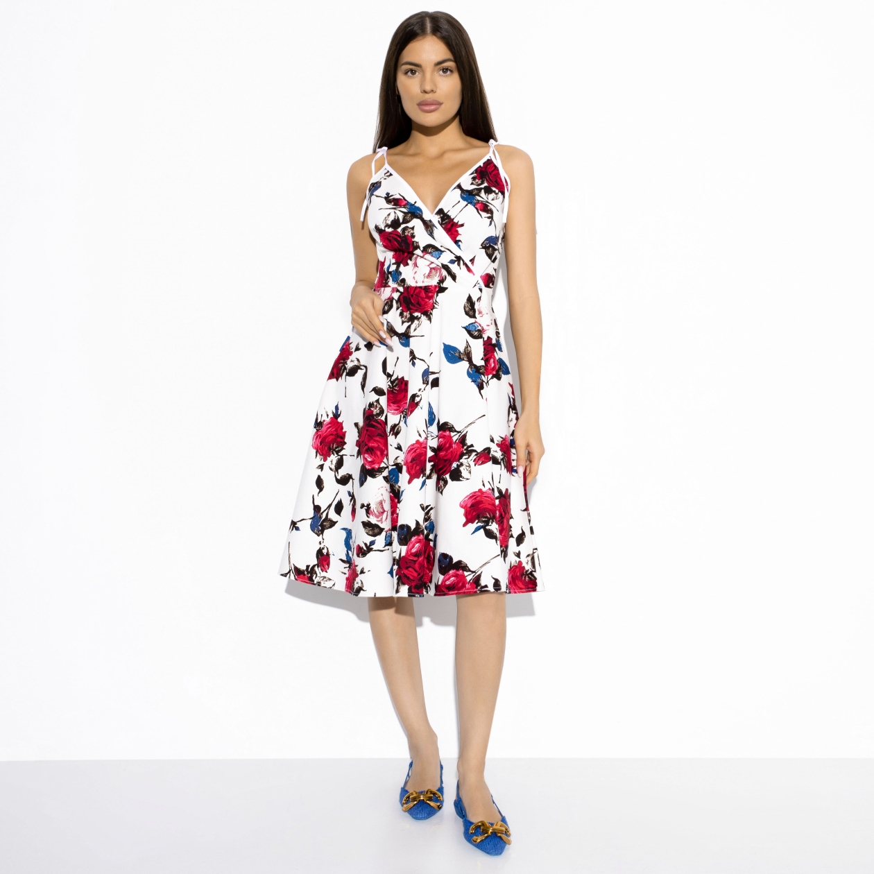 Сарафан Наедине с ветром (romantic). Состав: 100% хлопок