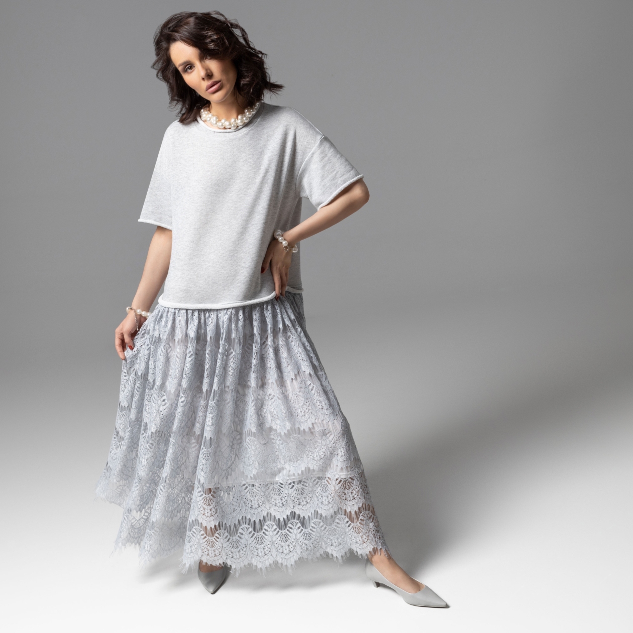 Платье Откровенный шик. Состав: 65% полиэстер, 30% хлопок, 5% спандекс