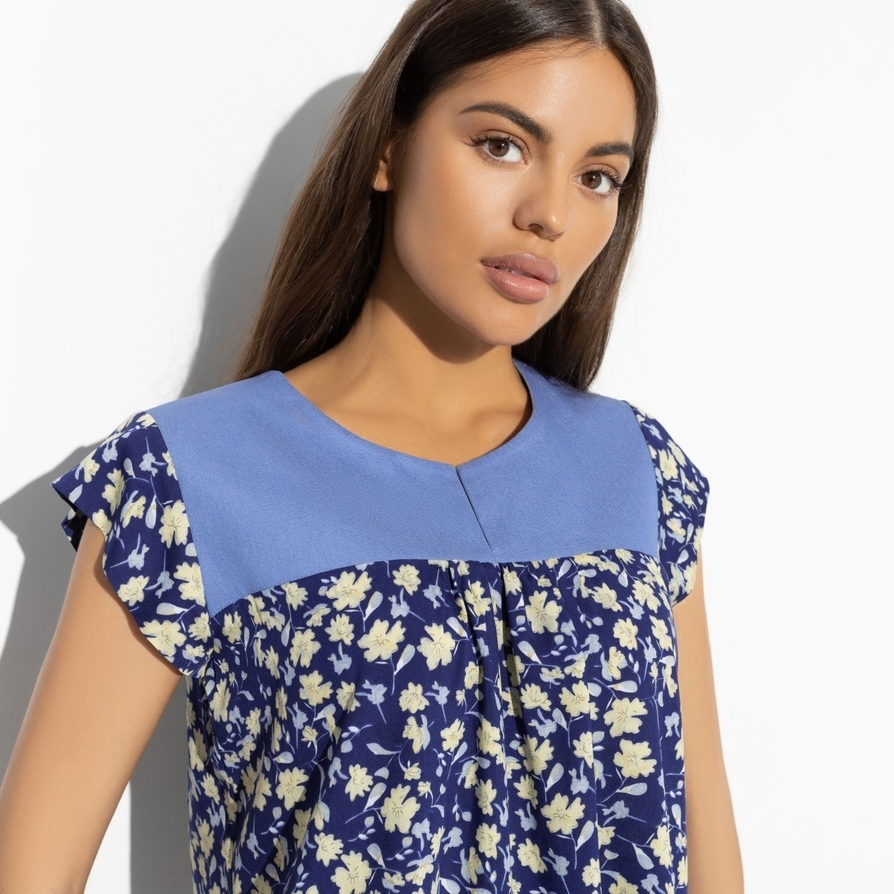 Туника Особый шарм. Состав: 78% хлопок, 20% п/э, 2% эластан