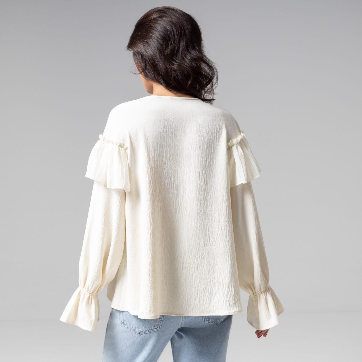 Блуза Чистый Vogue. Состав: 75% п/э, 23% вискоза, 2% спандекс