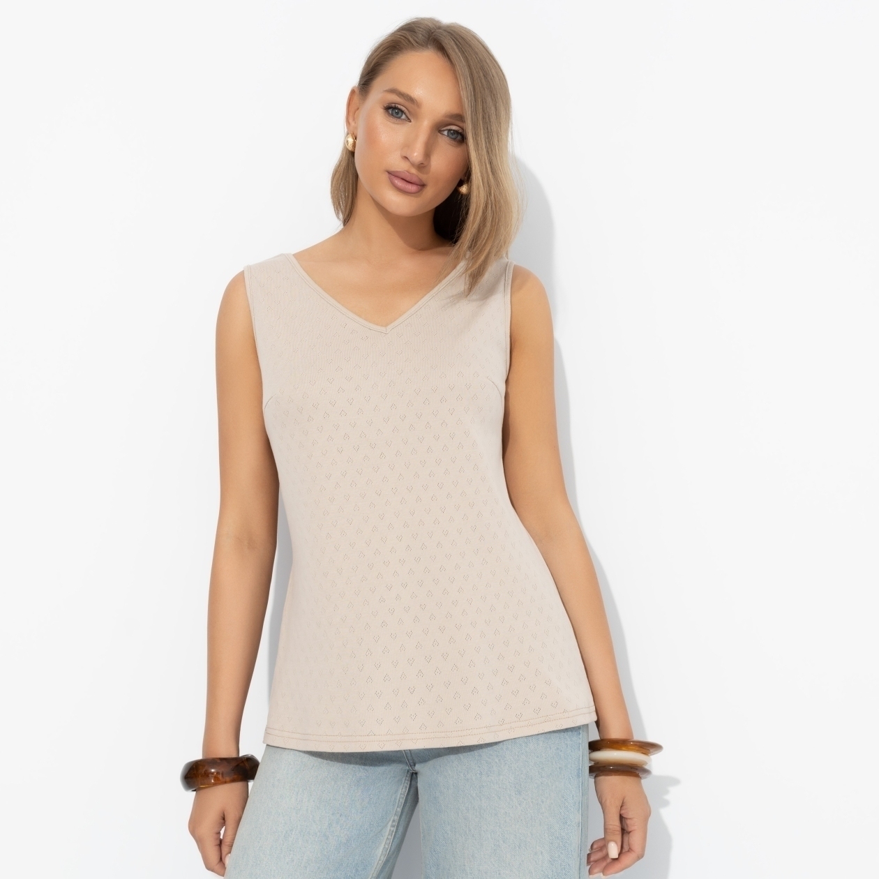 Нежное совершенство (nude). Купить женский Топ оптом от производителя.