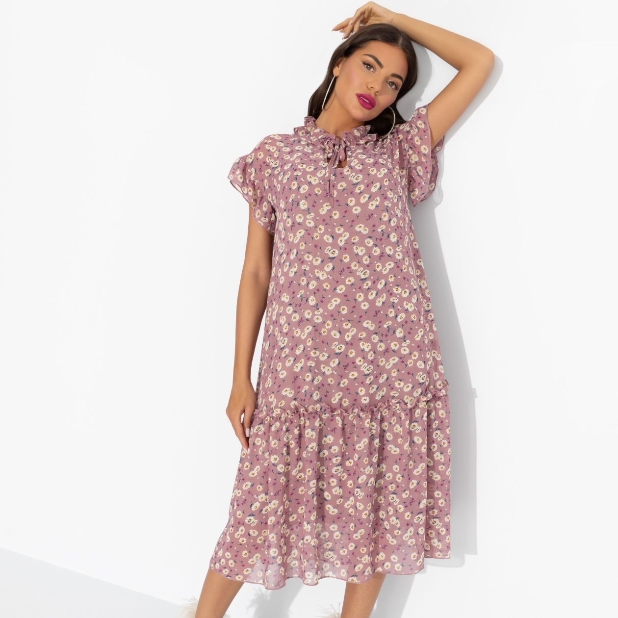 Платье Невидимый магнетизм. Состав: 97% п/э, 3% спандекс