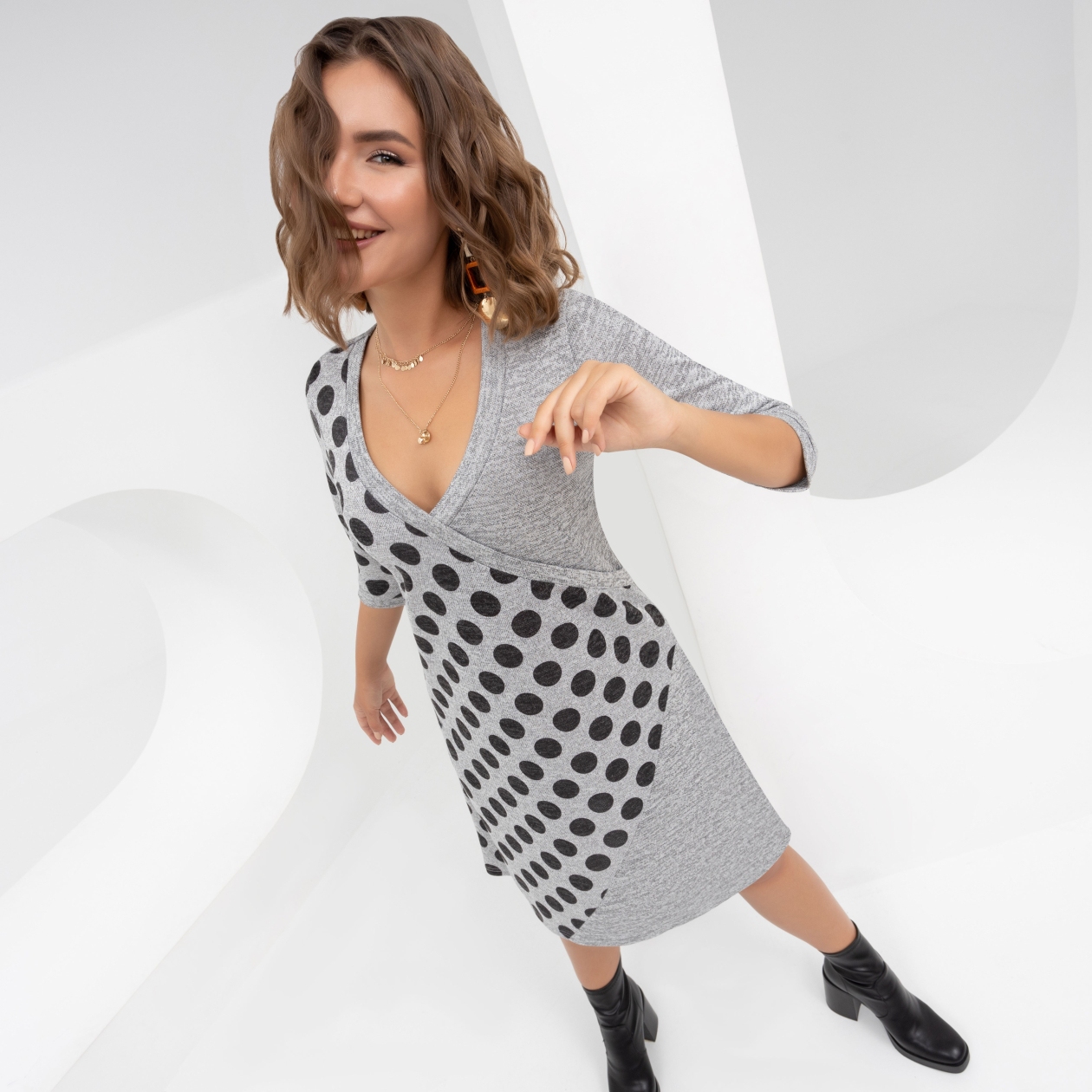 Платье Переменчивый нрав. Состав: 80% полиэстер, 20% вискоза