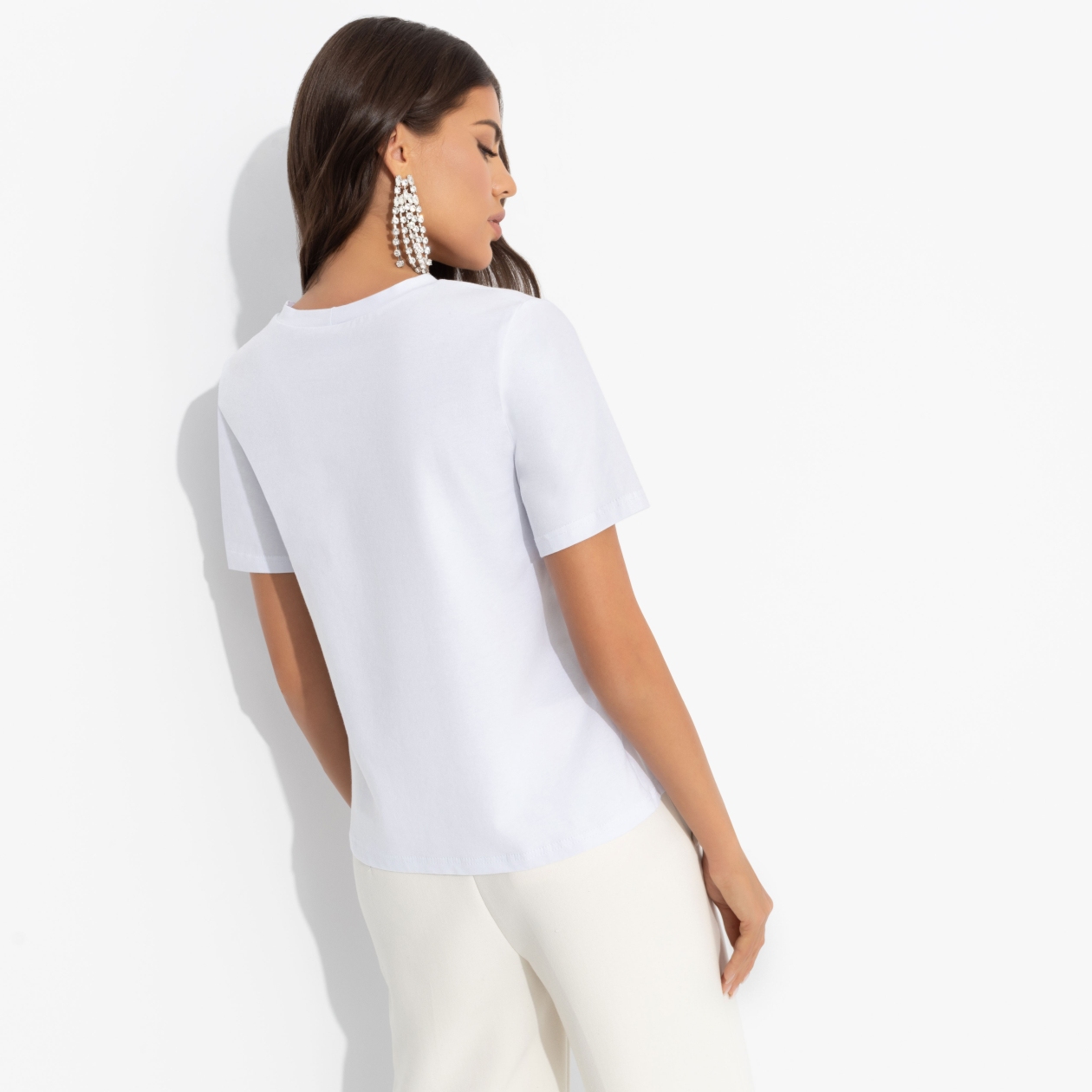 Футболка Мой креатив (new white). Состав: 95% хлопок, 5% лайкра