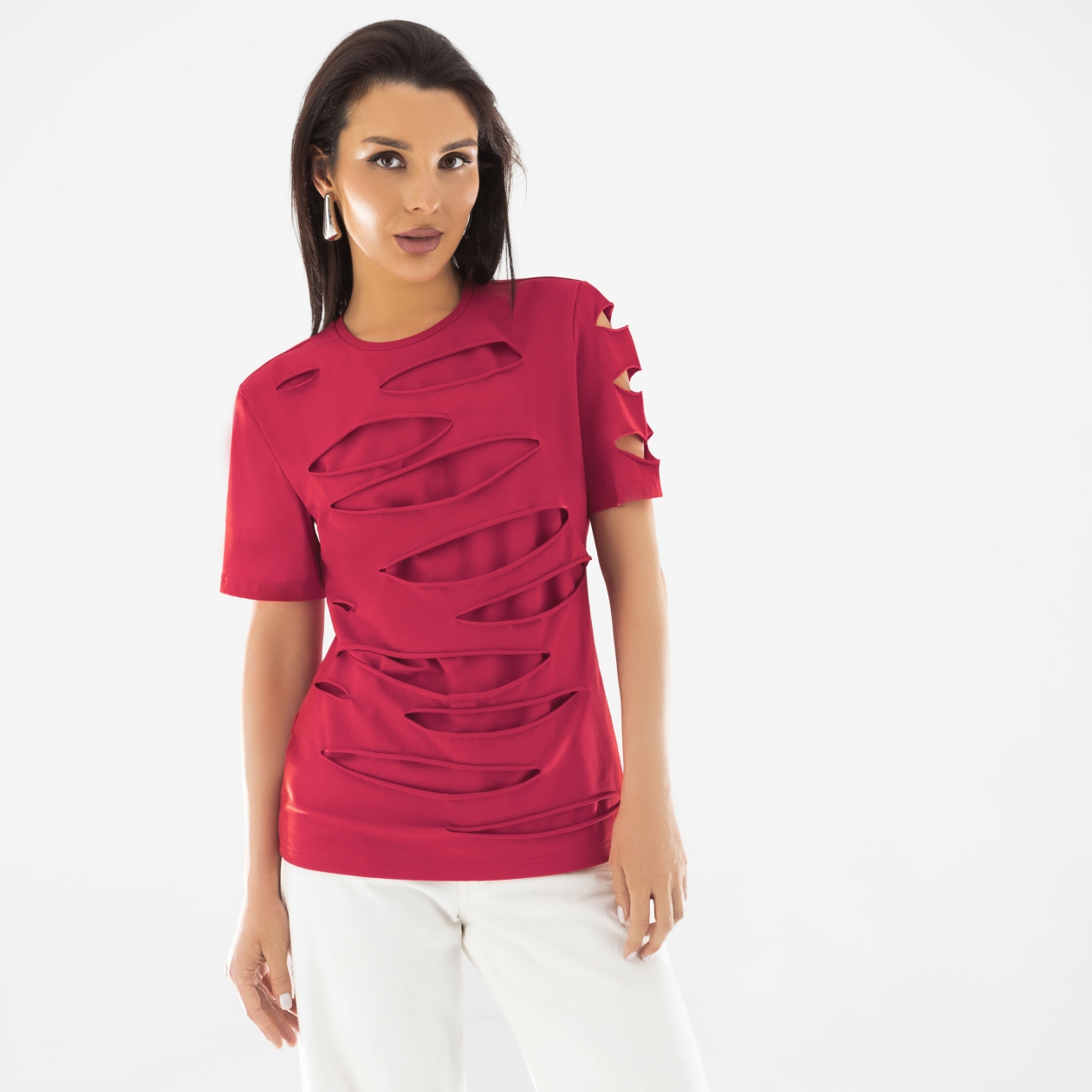 Футболка Шоу начинается (extra love). Состав: 95% хлопок, 5% эластан