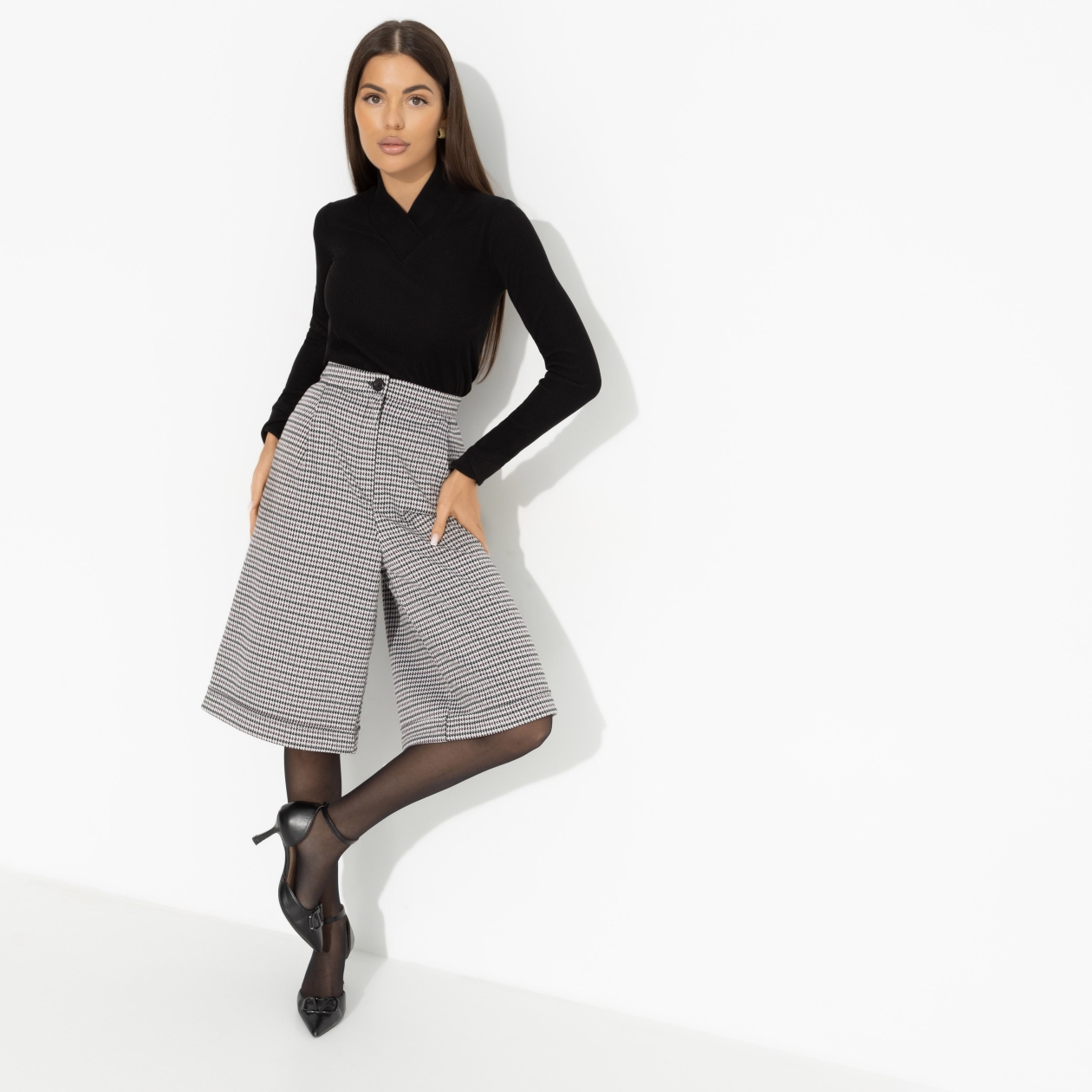 Кюлоты Неожиданный подарок (new). Состав: 95% полиэстер, 5% эластан