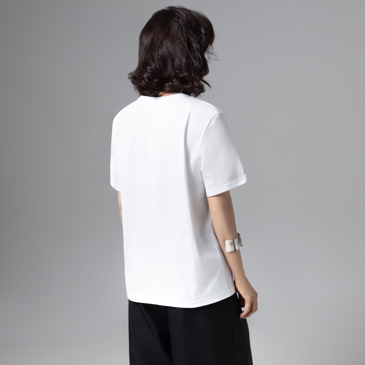 Футболка Модная перезагрузка (белая). Состав: 95% хлопок, 5% лайкра