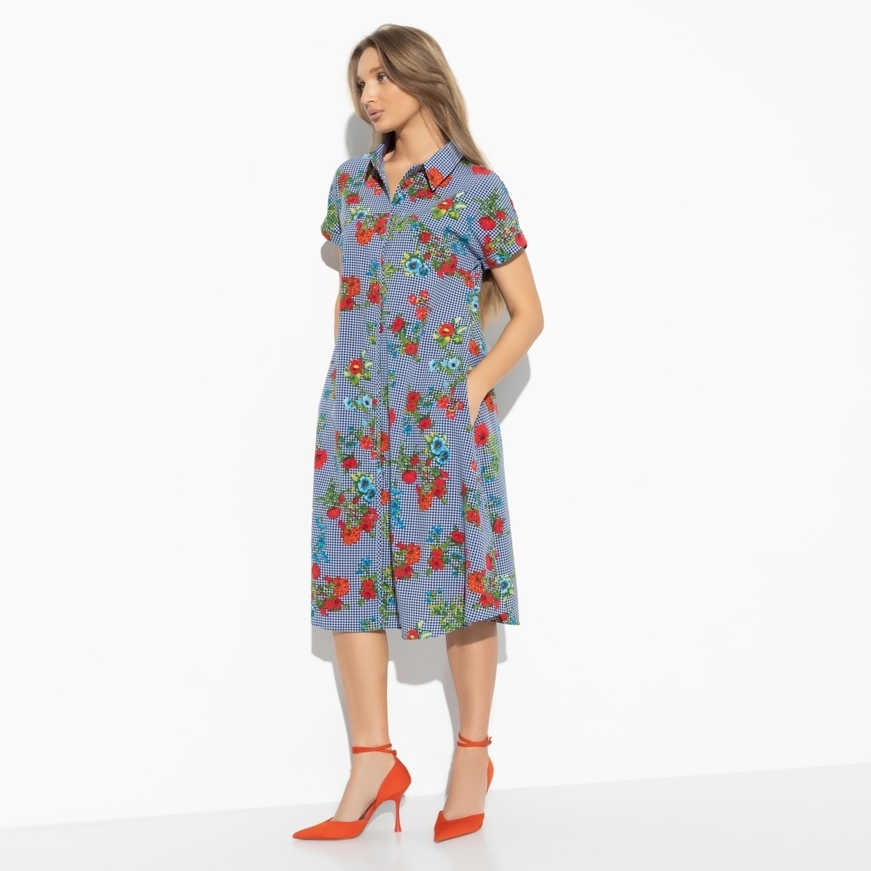 Платье Поймай ритм дня!. Состав: 95% п/э, 5% эластан