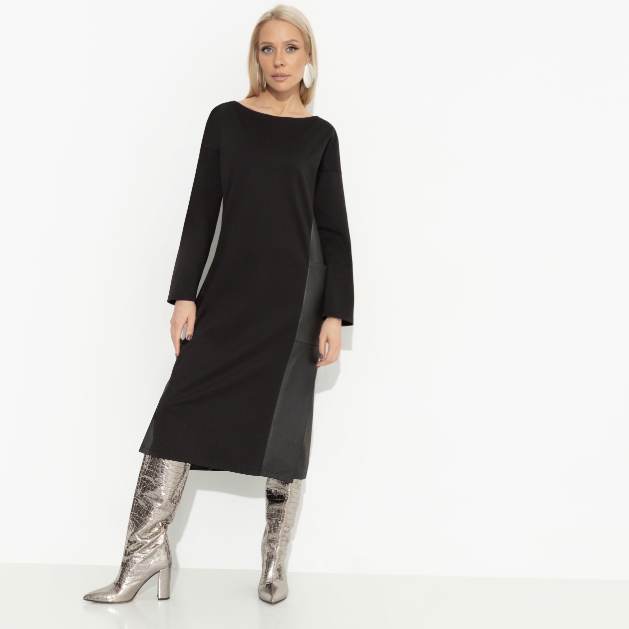 Платье Доказательство успеха. Состав: 60% вискоза, 35% нейлон, 5% эластан