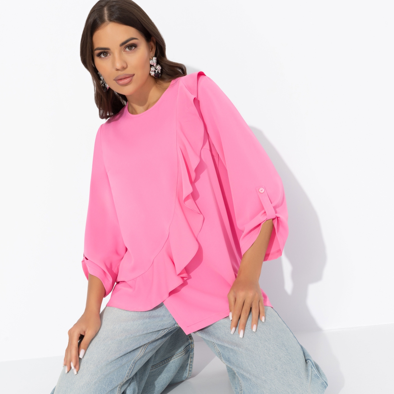 Блуза Я пришла блистать. Состав: 95% п/а, 5% эластан