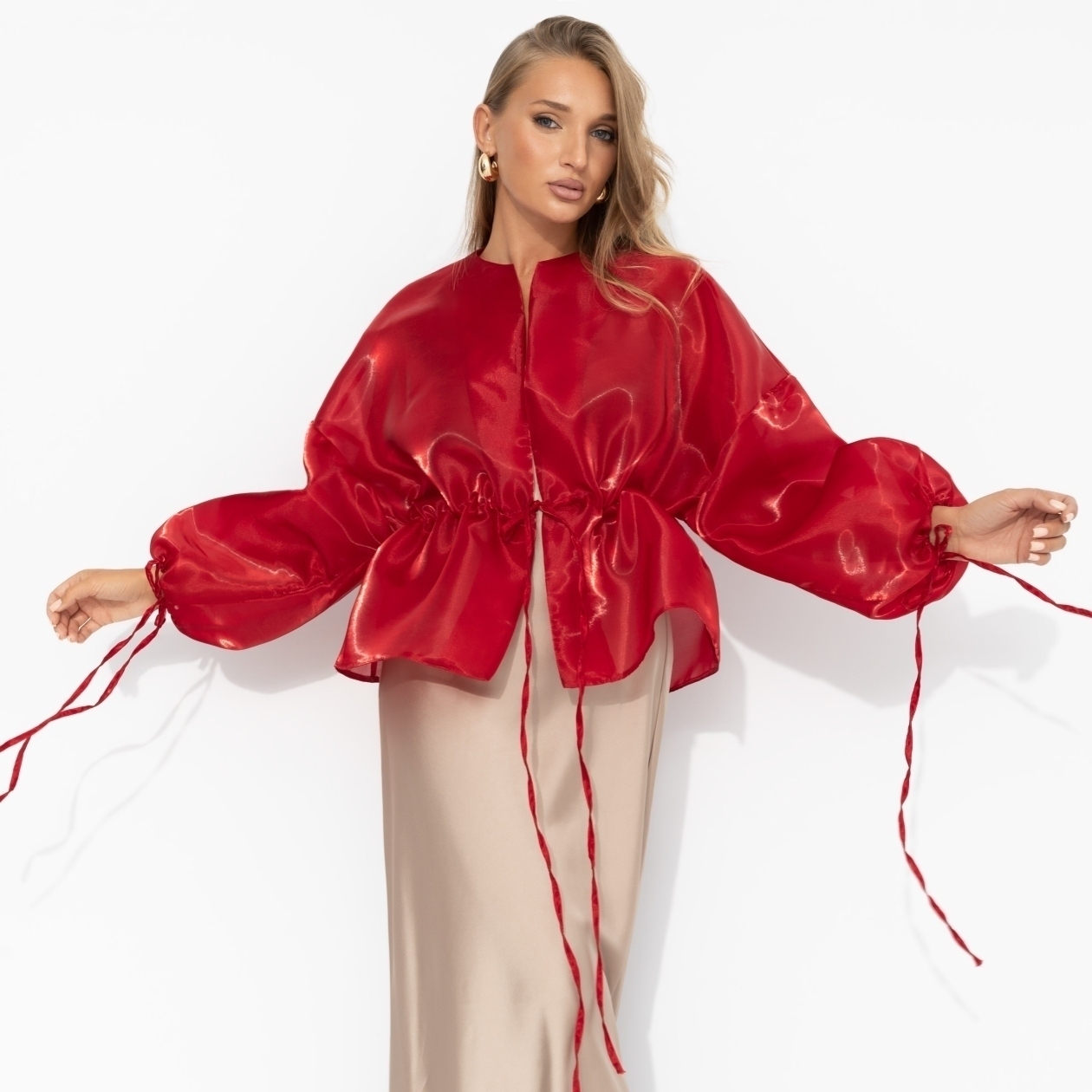 Жакет Вершина восхищения (красный). Состав: 100% полиэстер