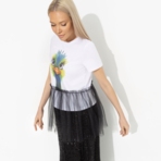 Футболка Играть по-крупному. Состав: 65% полиэстер, 30% вискоза, 5% стрейч