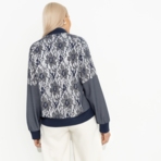 Бомбер Мой стиль– мои правила (синий). Состав: 95% полиэстер, 5% спандекс