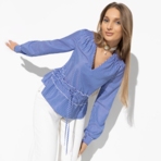 Блуза Стильный эффект. Состав: 55% хлопок, 45% полиэстер