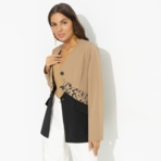 Жакет Модное сотрудничество new. Состав: 95% п/э, 5% спандекс