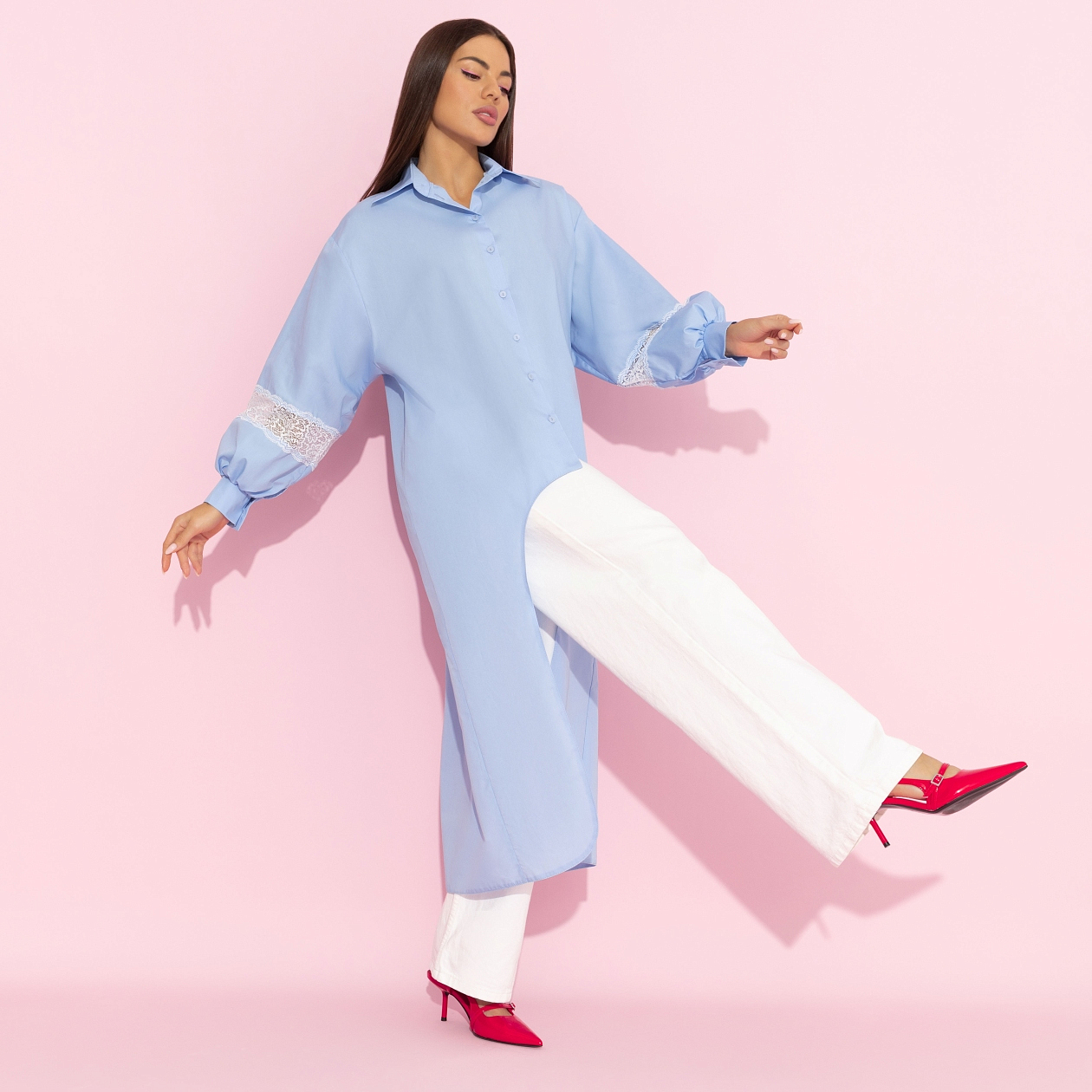 Жизнь как подиум. Состав: 65% хлопок, 30% п/э, 5% эластан