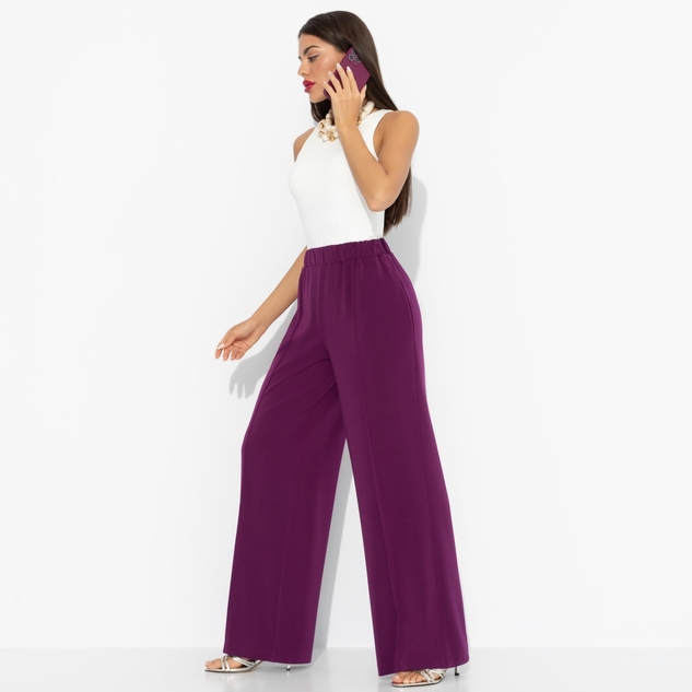 Брюки Создавай настроение (бургунди) 