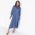 Платье Притяжение элегантности (синий бриз). Состав: 100% полиэстер