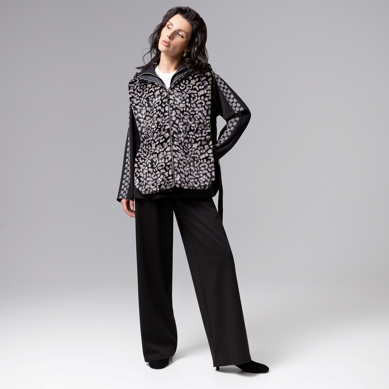 Будь в центре (леопард). Состав: 100% п/э