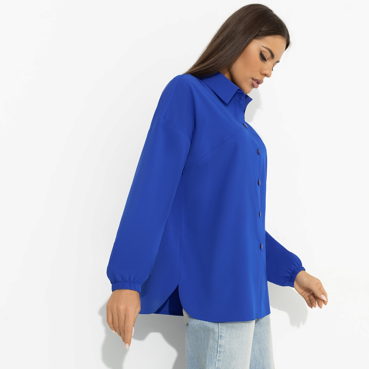 Блуза Когда мода – это ты. Состав: 95% полиэстер, 5% эластан