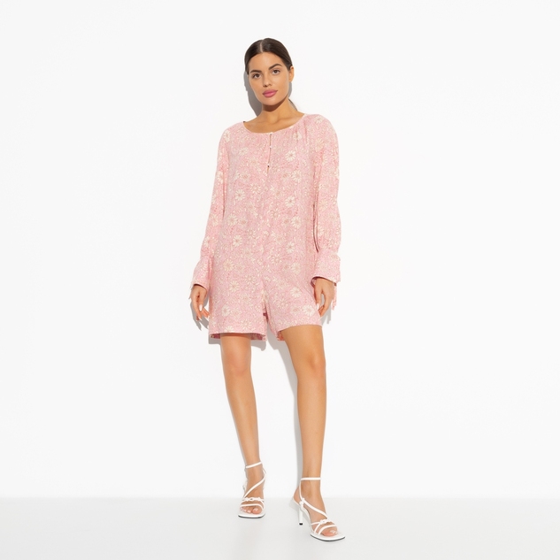 Комбинезон Не забудь влюбиться (шик, с поясом) 