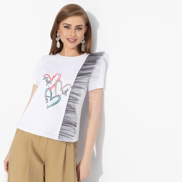 Футболка Завоюй меня (heart) 