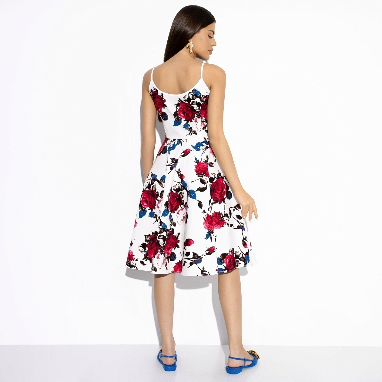 Сарафан Наедине с ветром (romantic). Состав: 100% хлопок